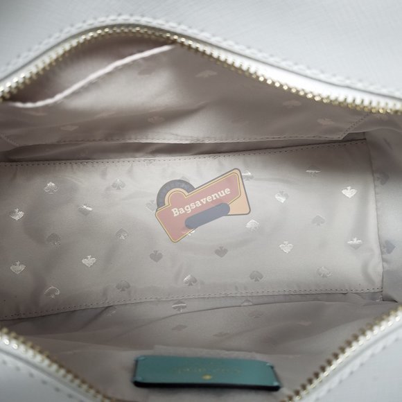 Medium Satchel Staci Poolside White Kate Spade - Picture 3 of 14